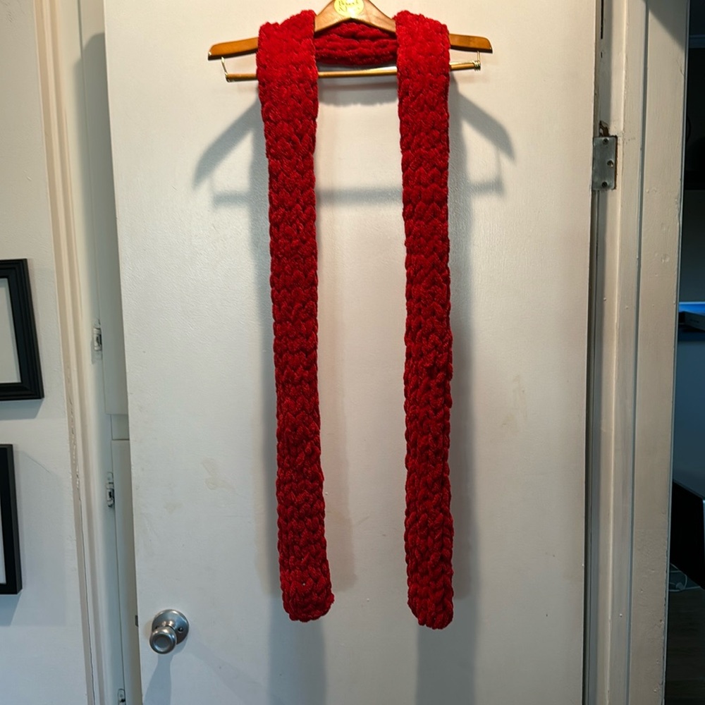 Handmade Chenille Scarf